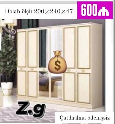 Dolablar: Qarderob, paltar dolabı, Yeni