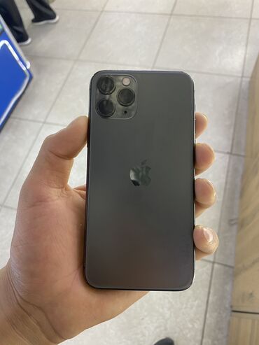 в рассрочку айфон 11: IPhone 11 Pro, Колдонулган, 256 ГБ, Alpine Green, Коргоочу айнек, Каптама