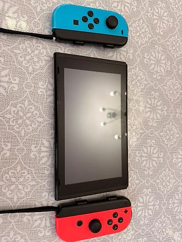 Nintendo Switch OLED: Nintendo Switch (не OLED), неоново‑красный/синий Торг или обмен — 5