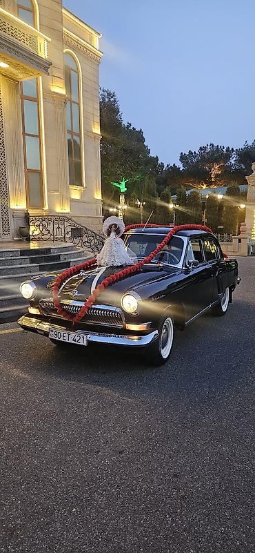 kamaz masin: Retro üslubda bəzədilmiş klassik QAZ 21 “Volqa” avtomobili — 1