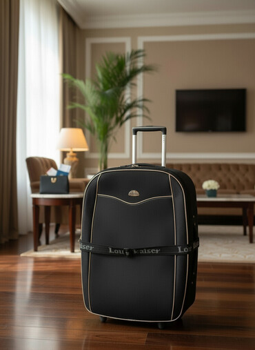 Çantalar: Təkərli səyahət çamadanı orta vəziyyətdədir təkərlər işləkdir zamoklar — 3