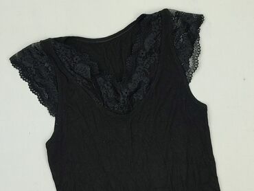 białe t shirty basic: Top damski, rozmiar S