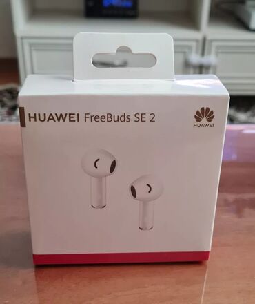 Audio: Huawei Freebuds SE 2, ağ rəngdir, təzədir, açılmamış plomblu