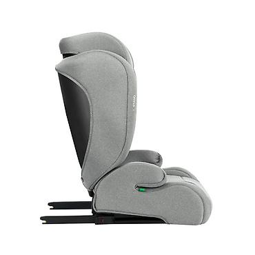 lw papuce: KIKKA BOO i-Stand I-Size ISOFIX autosedište, 100–150 cm, light grey — 2
