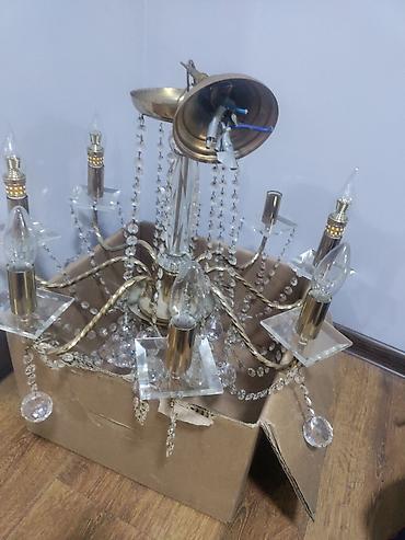 Çılçıraq, 6 lampa, Metal