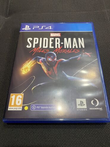 PS4 (Sony PlayStation 4): SPIDER-MAN Miles Morales на PS4 в отличном состоянии Б/У