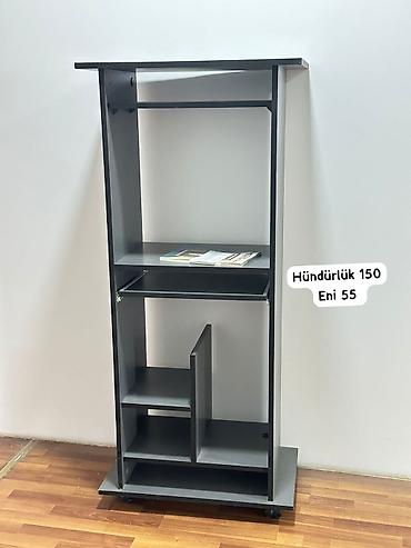 hamam ucun aksessuarlar: Çoxfunksiyalı ofis/ev üçün kompakt stend-rəf sistemi. Xüsusiyyətlər — 1