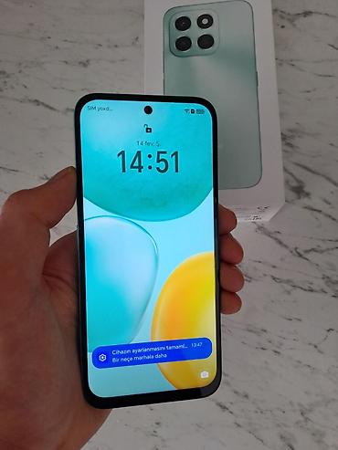 Honor: Honor X6c, 128 GB, rəng - Yaşıl, İki sim kartlı, Sensor, Barmaq izi — 1