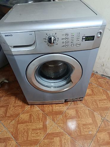 kond: BEKO önyükləməli paltaryuyan maşın - Rəng: gümüş - Elektron idarəetmə — 1