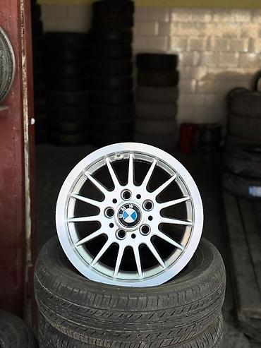 Диски: Литые Диски R 15 BMW, Комплект, отверстий - 5, Б/у — 2