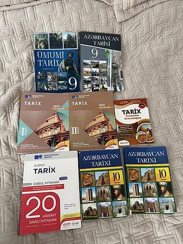 Kitablar və jurnallar: Tarix üzrə dərslik və hazırlıq materialları dəsti - Ümumi Tarix 9 — 1