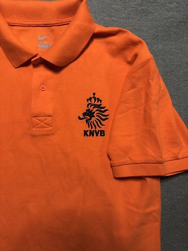 polo kurtka: Polo köynək, Nike, L, rəng - Narıncı — 2
