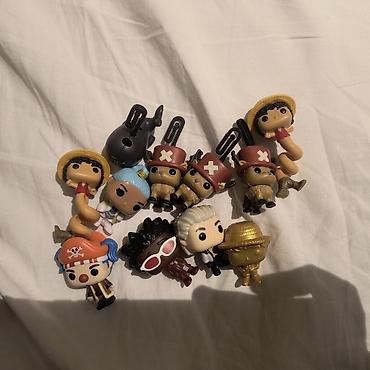 One piece kinderjoy One Piece mövzusunda kiçik vinil fiqurlar dəsti