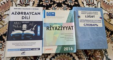 riyaziyyat qaydalar kitabi: Azərbaycan dili və riyaziyyat qayda kitabları və rus-azərbaycan lüğət