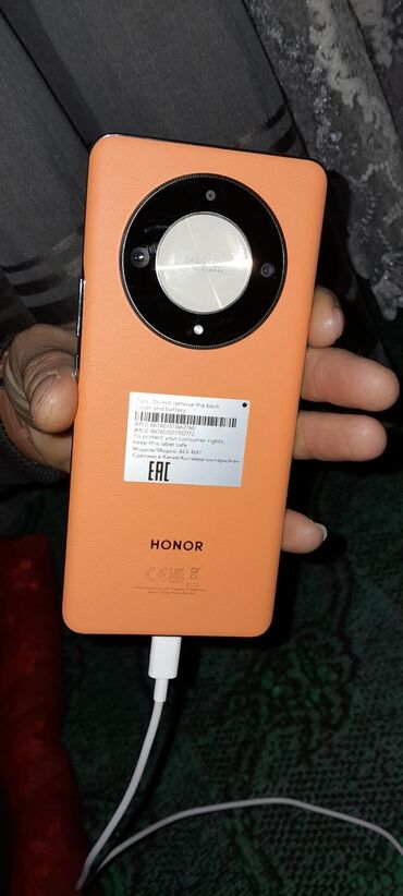 telefonlar barter: Honor X9b, 256 GB, rəng - Sarı, Zəmanət, Barmaq izi, Face ID