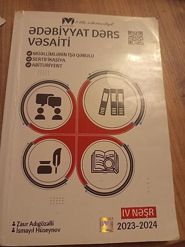 Məhsul: “Ədəbiyyat Dərs Vəsaiti” – IV nəşr (2023–2024) Təsvir: -