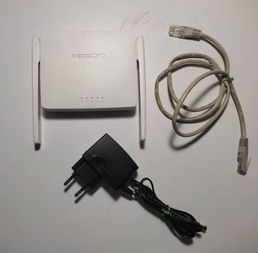 вай фай роутер цена: ADSL2 Wi-Fi роутер Mercusys MW300D Wireless Router, ✔Роутер ADSL 2.4