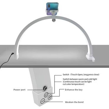 Nega noktiju: Univerzalna lampa za kozmeticare, decu, radne sobe — 13