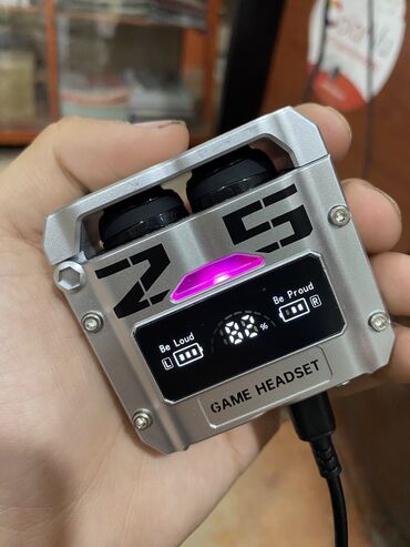 Qulaqcıqlar: Yeni Simsiz (Bluetooth) Qulaqcıqlar, rəng - Boz