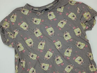 t shirty full print: T-shirt, Cropp, M (EU 38), condition - Good