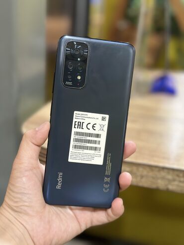 Redmi: Redmi, Redmi Note 11, Б/у, 128 ГБ, цвет - Черный, 2 SIM