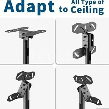 Monitorlar: İkili qoşa monitor asmaq üçün stolüstü hərəkətli korşteyn.17-30 LED — 25