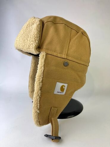 купить шапку ушанку: Эркектердин баш кийими, Carhartt, Жаңы, түсү - Саргыч боз, Өзү алып кетүү, Акысыз жеткирүү, Акылуу жеткирүү