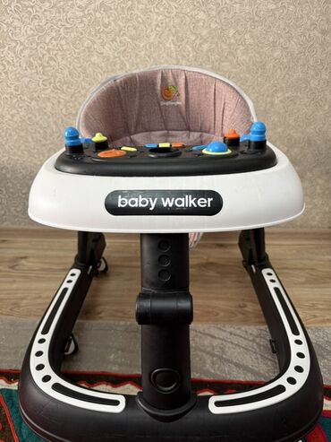 детская коляска с большими колесами: Детские ходунки Baby Walker - Конструкция на прочной пластиковой раме
