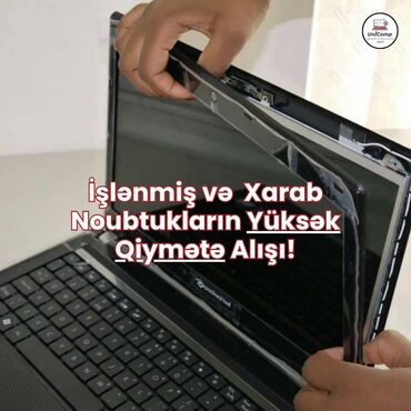 islenmis notebooklar: 💻 İşlənmiş və Xarab Noutbukların Alışı! 🔧 Artıq istifadə etmədiyin