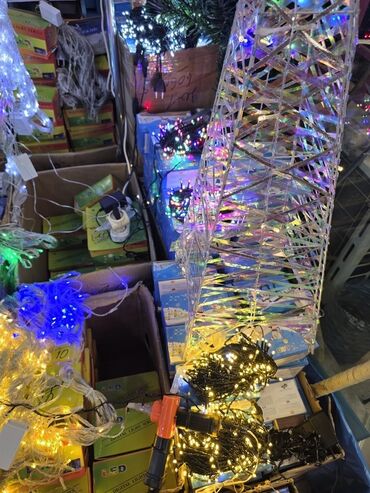 Yolka işıqları: Yeni il və bayram dekorasiyaları – LED işıqlar və bəzəklər Məhsullar — 8