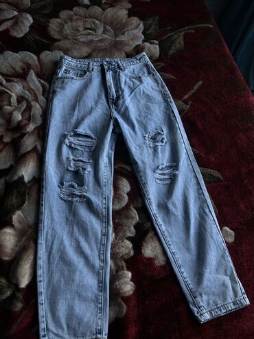 брюки мужские классические: Джинсы S (EU 36), цвет - Синий
