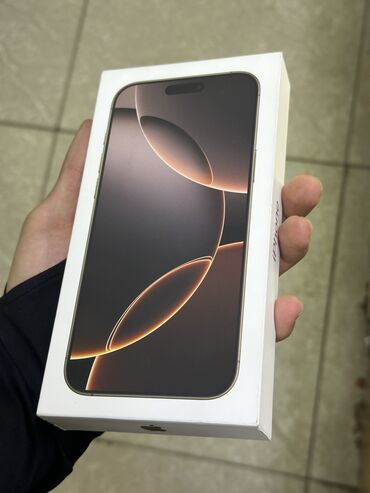 iphone xs max 256 бишкек: IPhone 16 Pro Max, Жаңы, 256 ГБ, Desert Titanium, Заряддоочу түзүлүш, Кабель, Куту, Бөлүп төлөө менен, 100 %