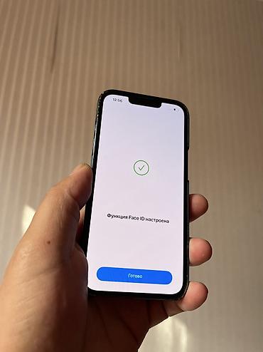 i5 7200u: IPhone 13 Pro, Б/у, 128 ГБ, Голубой, Чехол, 83 % — 1