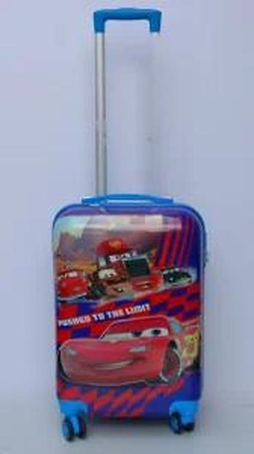 Rančevi, torbe i koferi: Dečji kofer na točkiće – Disney Cars (Lightning McQueen) - Tvrda ABS — 10