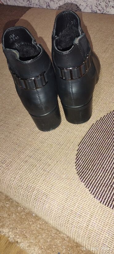 Botinka və botilyonlar: Ölçü: 36, rəng - Qara, Yeni — 4