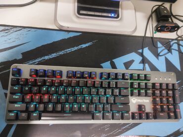 Digər kompüter aksesuarları: RGB oyun aksessuarları seti - Mexaniki tipli, tam ölçülü klaviatura — 11