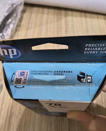 Картриджи: HP printer katrici. 27 qara rəng. yenidir. istifadə olunmayıb — 5