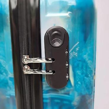 Rančevi, torbe i koferi: Dečiji kofer na točkiće – motiv ledene princeze - Tvrda školjka sa — 8