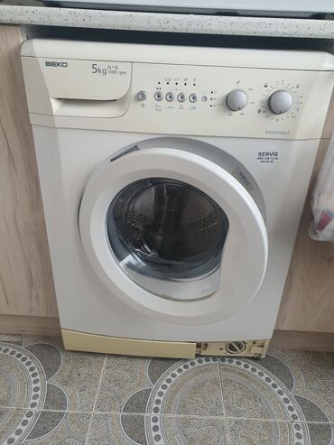 Kondisionerlər: Paltaryuyan maşın Beko, 5 kq, Qurutmasız, Kredit yoxdur