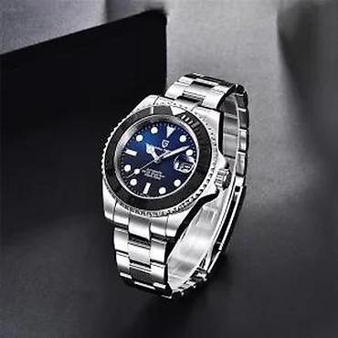 Ručni satovi: PAGANI DESIGN PD-1651 - Crno/Plava -Rolex YACHT MASTER Potpuno nov — 14