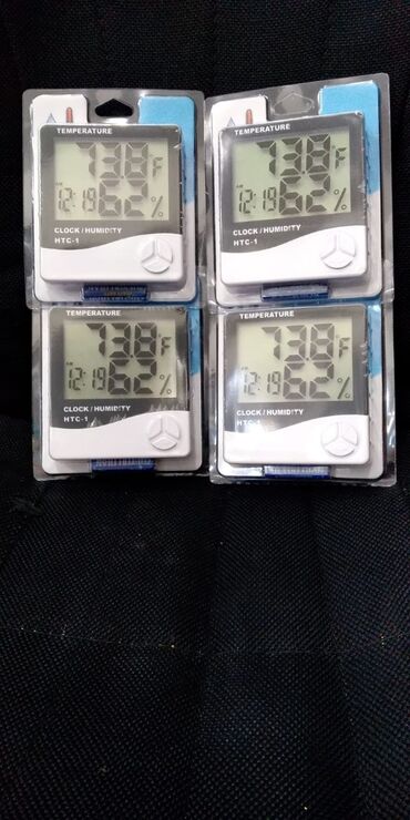 бесконтактный термометр: Termometr HTC-1 Temperatur ve nemisliyi olcur Ofisde evde soyuducuda
