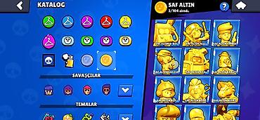ikona: Brawl Stars hesabı – zəngin kosmetika və kolleksiya Xüsusiyyətlər: - — 2