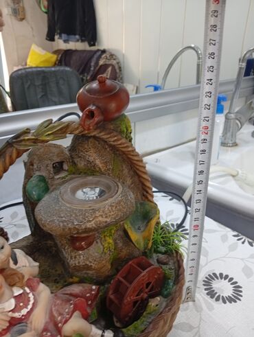 Fəvvarələr: Masaüstü dekorativ şəlalə/fəvvarə - Elektrikli masaüstü mini şəlalə — 7