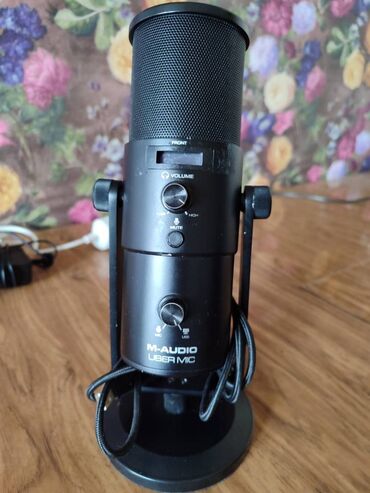 системные блоки бу: Микрофон проводной M-audio Uber Mic. Микрофон отлично подходит для