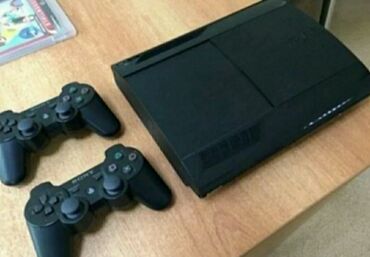 PS3 (Sony PlayStation 3): Yaxşı Veziyetdedir!!! Super Silim.Madelidir! Yaddaş (500)GB İki eded
