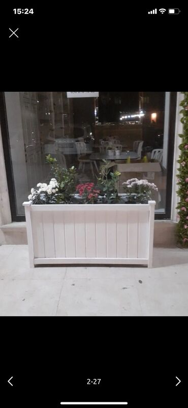 Bitkilər üçün dibçəklər: Taxta dekorativ çiçək qabları #dibçeklər # gül gablari #dibceklər — 10