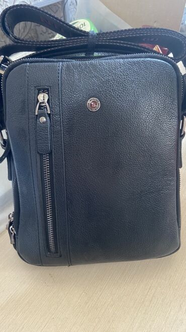 сумка для документов: Классическая сумка, Butun, Материал: Натуральная кожа, Застежка на молнии, Мужские, Б/у