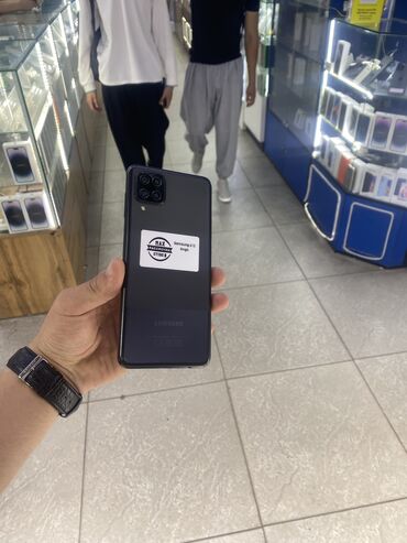 оперативная память 4 гб ddr4: Samsung Galaxy A12, Колдонулган, 64 ГБ, түсү - Кара, 2 SIM