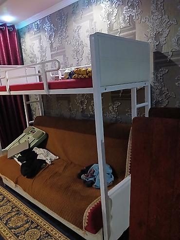 2 ярусная кровать с диваном: Двухъярусная кровать-чердак с диваном внизу - Верхний ярус: спальное — 2