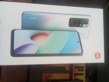 телефон нот 10: Xiaomi, Redmi 10, Б/у, 64 ГБ, цвет - Серый, 2 SIM